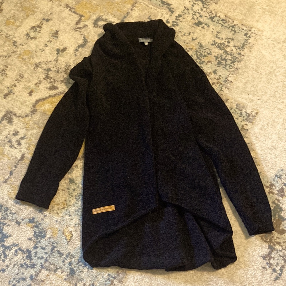 Simply Southern Black Open Cardigan size XXL NWOT